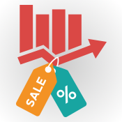 custom software image, an illustration of custom software (round circle with chart)